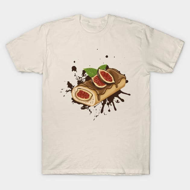 Fig Pastry Day – January T-Shirt by irfankokabi